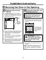 Preview for 16 page of GE JKP30BMBB Installation Instructions Manual