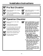 Preview for 19 page of GE JKP30BMBB Installation Instructions Manual