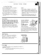 Предварительный просмотр 9 страницы GE JKP44 Use And Care Manual