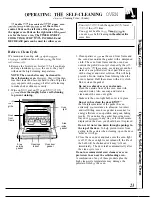 Предварительный просмотр 23 страницы GE JKP44 Use And Care Manual