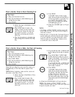 Preview for 45 page of GE JKP69 Use And Care Manual