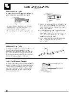 Preview for 48 page of GE JKP69 Use And Care Manual