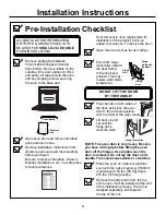 Preview for 3 page of GE JKP70BMBB Installation Instructions Manual