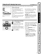 Предварительный просмотр 31 страницы GE JKP85 Series Owner'S Manual