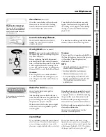 Предварительный просмотр 35 страницы GE JKP85 Series Owner'S Manual