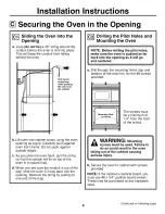 Preview for 8 page of GE JKP86 Installation Instructions Manual