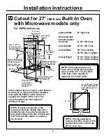 Preview for 4 page of GE JKP90 Installation Instructions Manual