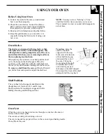 Preview for 11 page of GE JKS05 Series Use And Care Manual