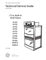 Preview for 1 page of GE JKS10 Technical Service Manual