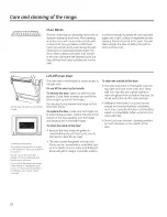 Preview for 20 page of GE JM250DF1WW Owner'S Manual