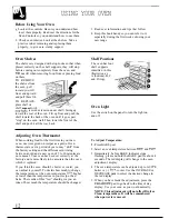 Preview for 12 page of GE JMP28GR Use And Care Manual