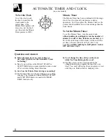 Preview for 8 page of GE JMS1OGR Use And Care Manual