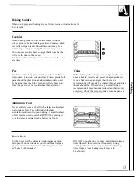 Preview for 13 page of GE JMS1OGR Use And Care Manual