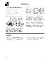 Preview for 14 page of GE JMS1OGR Use And Care Manual