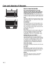 Предварительный просмотр 22 страницы GE JNM3161 Owner'S Manual