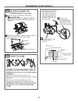 Preview for 21 page of GE JNM3163 Installation Instructions Manual