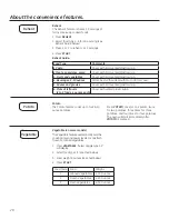 Preview for 20 page of GE JNM6171 Use And Care Manual