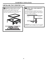 Preview for 18 page of GE JP256 Owner'S Manual And Installation Instructions