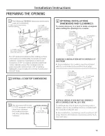 Preview for 15 page of GE JP256WM2WW Owner'S Manual And Installation Instructions