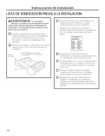 Preview for 62 page of GE JP256WM2WW Owner'S Manual And Installation Instructions