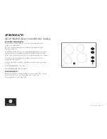 Предварительный просмотр 2 страницы GE JP3030TJ Dimensions And Installation Information