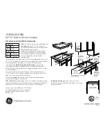 GE JP328 Dimensions And Installation Information preview