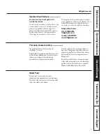 Предварительный просмотр 7 страницы GE JP328 Owner'S Manual & Installation Instructions