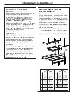 Предварительный просмотр 40 страницы GE JP328 Owner'S Manual & Installation Instructions