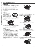 Предварительный просмотр 8 страницы GE JP328BKBB Owner'S Manual & Installation Instructions