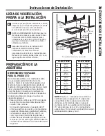 Предварительный просмотр 43 страницы GE JP328BKBB Owner'S Manual & Installation Instructions