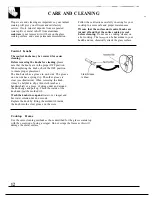 Preview for 12 page of GE JP345 Use And Care Manual