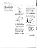 Preview for 21 page of GE JP362 Series Use And Care Manual