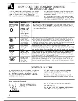 Preview for 6 page of GE jp370b User Manual