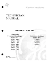 GE JP383 BR1 Technician Manual preview