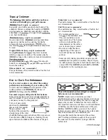 Предварительный просмотр 17 страницы GE JP383 Use And Care & Installation Manual