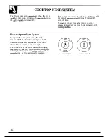 Предварительный просмотр 26 страницы GE JP383 Use And Care & Installation Manual