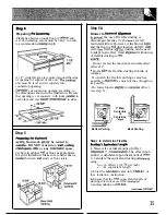 Предварительный просмотр 35 страницы GE JP383 Use And Care & Installation Manual