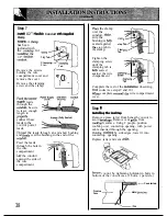 Предварительный просмотр 38 страницы GE JP383 Use And Care & Installation Manual