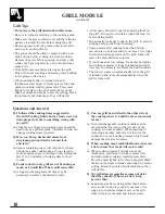 Preview for 18 page of GE JP385 Use And Care & Installation Manual