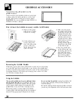 Preview for 20 page of GE JP385 Use And Care & Installation Manual