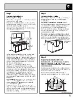 Preview for 31 page of GE JP385 Use And Care & Installation Manual