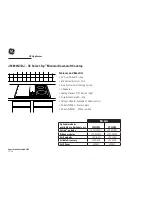 Предварительный просмотр 4 страницы GE JP389 Specifications