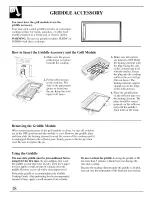 Предварительный просмотр 18 страницы GE JP389 Use And Care Manual