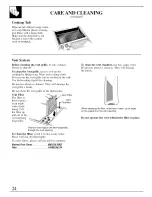 Предварительный просмотр 24 страницы GE JP389 Use And Care Manual