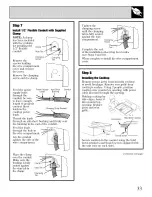 Preview for 33 page of GE JP389BJBB - 30" Electric Modular Cooktop Use And Care Manual