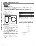 Preview for 12 page of GE JP5036 Owner'S Manual