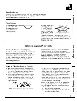 Preview for 7 page of GE JP626 Use And Care Manual