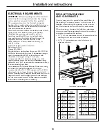 Preview for 10 page of GE JP626WFWW Owner'S Manual & Installation Instructions