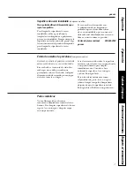 Preview for 21 page of GE JP626WFWW Owner'S Manual & Installation Instructions