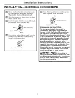 Preview for 7 page of GE JP960 Installation Instructions Manual